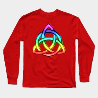 Triquetra (Trinity Knot) Long Sleeve T-Shirt